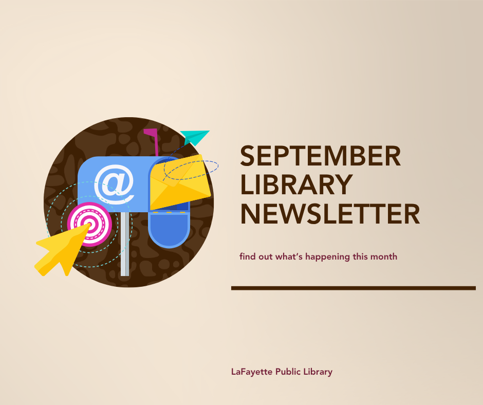 September Newsletter (Facebook Post)