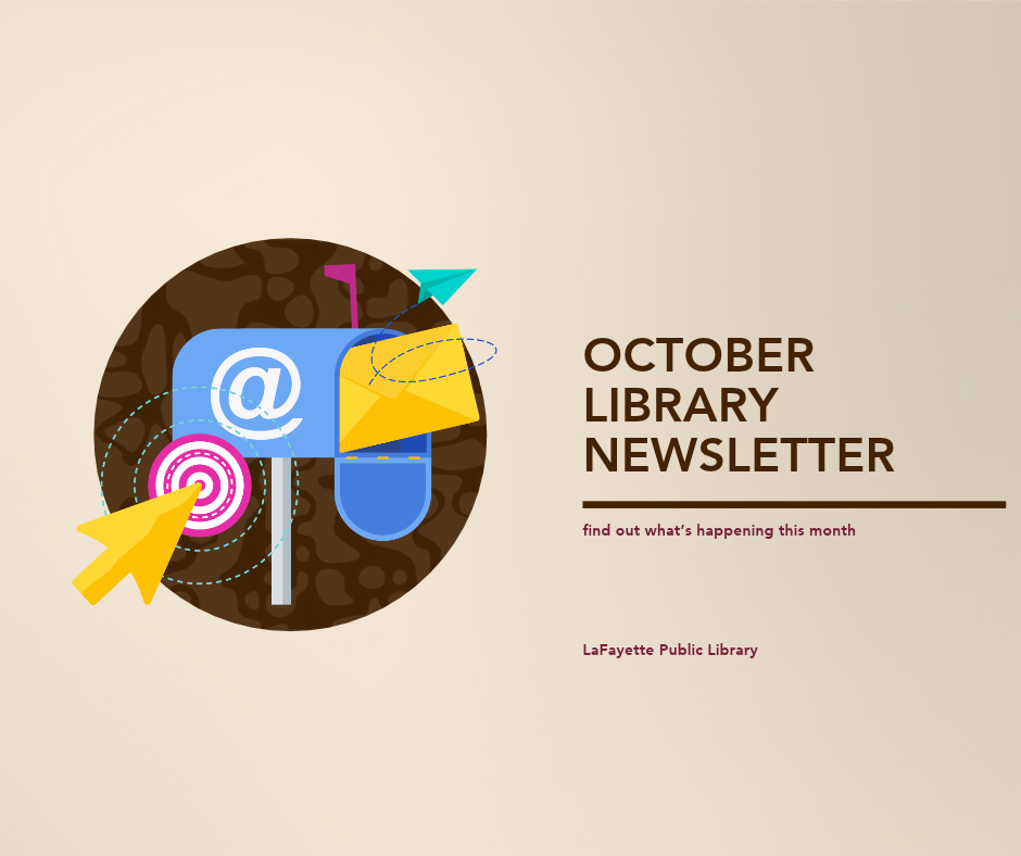 October Newsletter (Facebook Post)